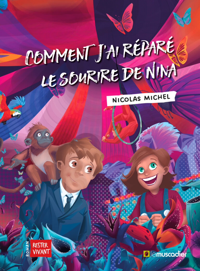 Couverture du livre "Comment j'ai réparé le sourire de Nina" - ISBN 9782383020622
