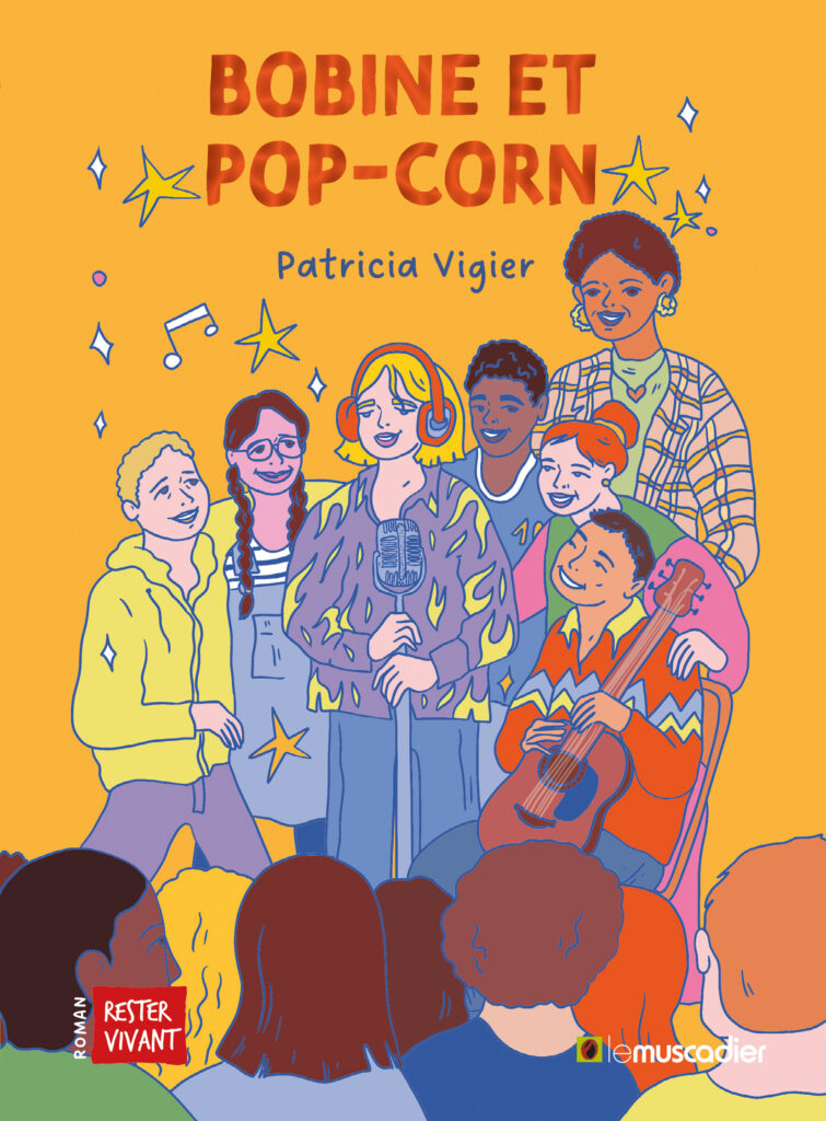 Couverture du roman "Bobine et pop-corn" (EAN 9782383020684.)