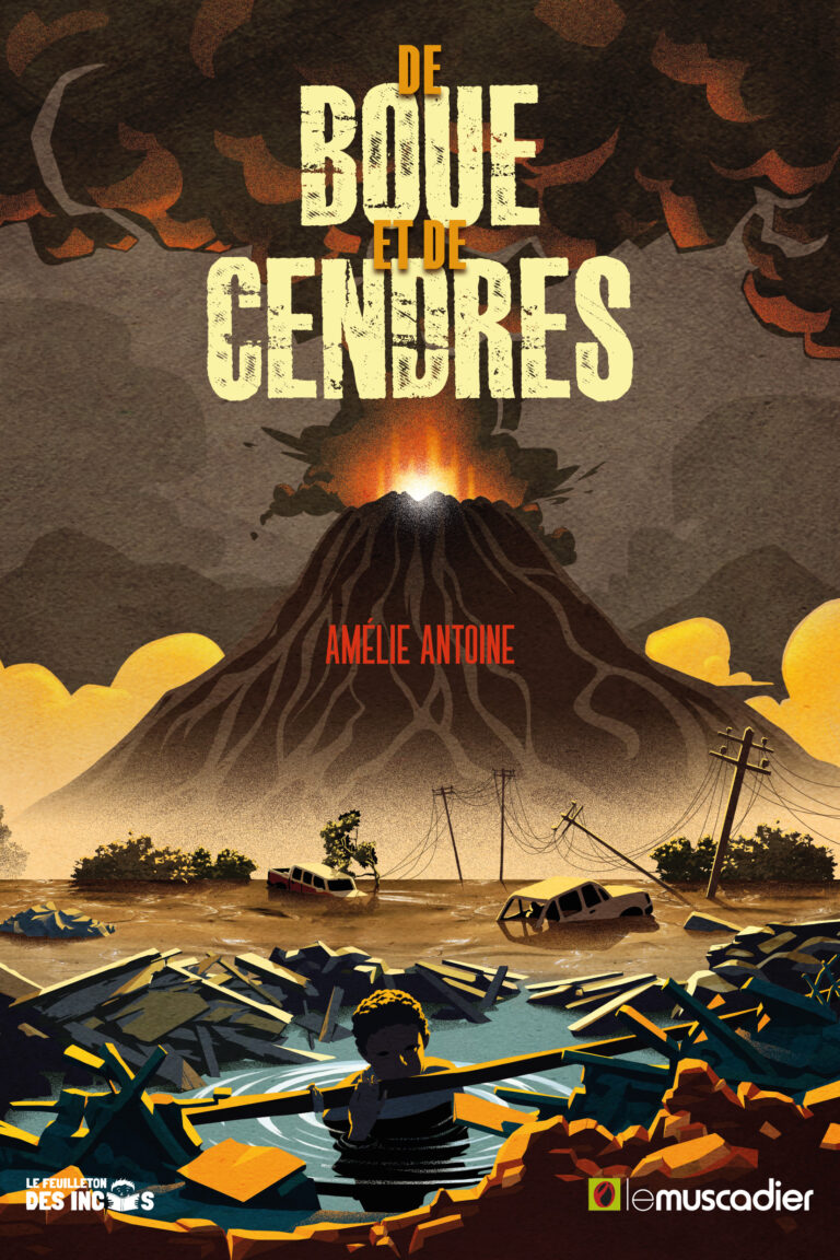 Couverture du livre "De boue et de cendres" - Amélie Antoine - EAN 9782383020691